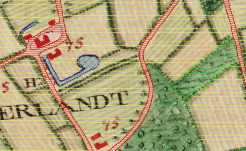 Segmentation of historic land use