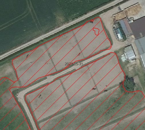 Segmentation of horse paddocks